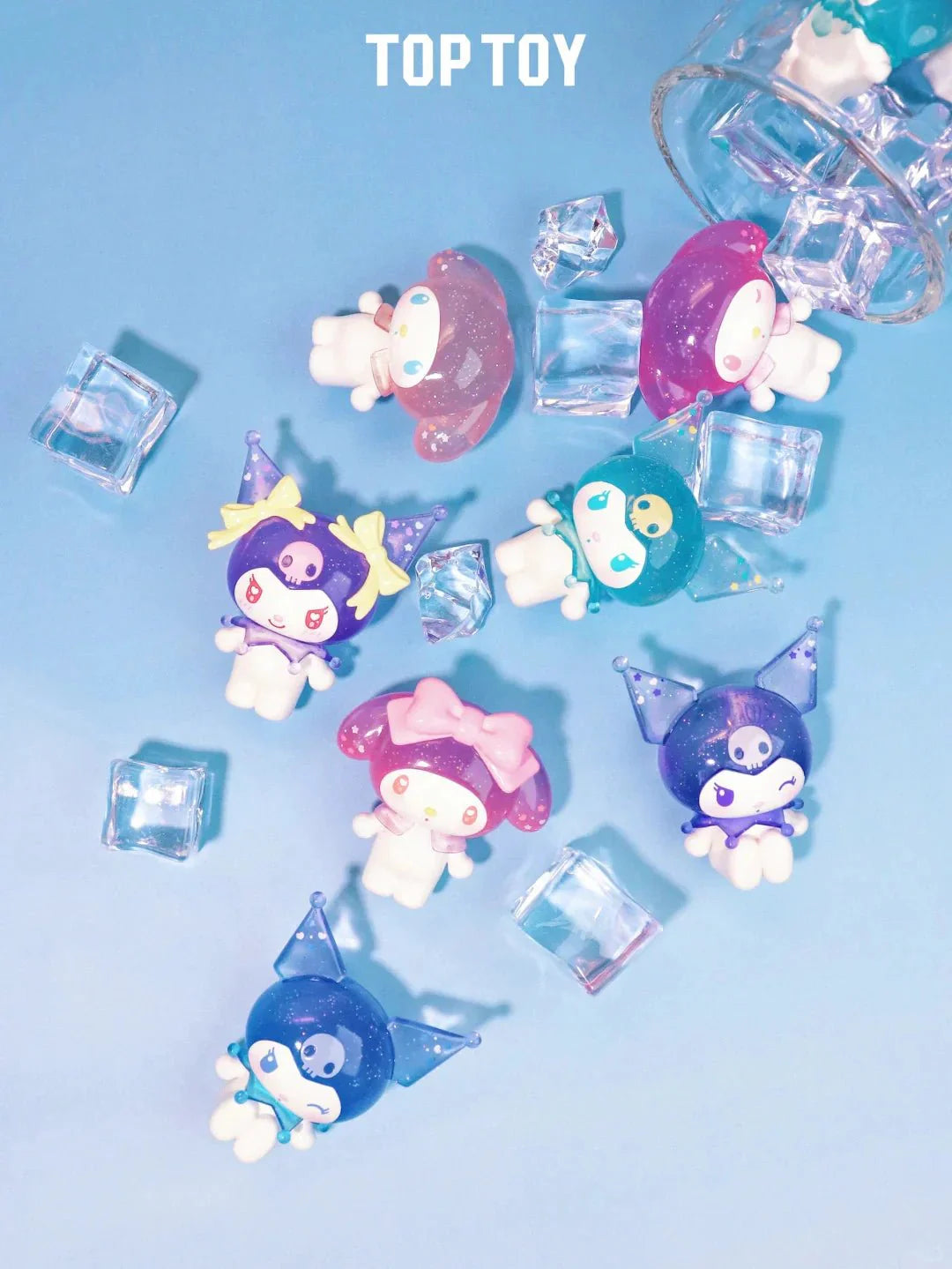 MY MELODY & KUROMI Ramune-Style Mini Figures Surprise Blind Bag by Top Toy