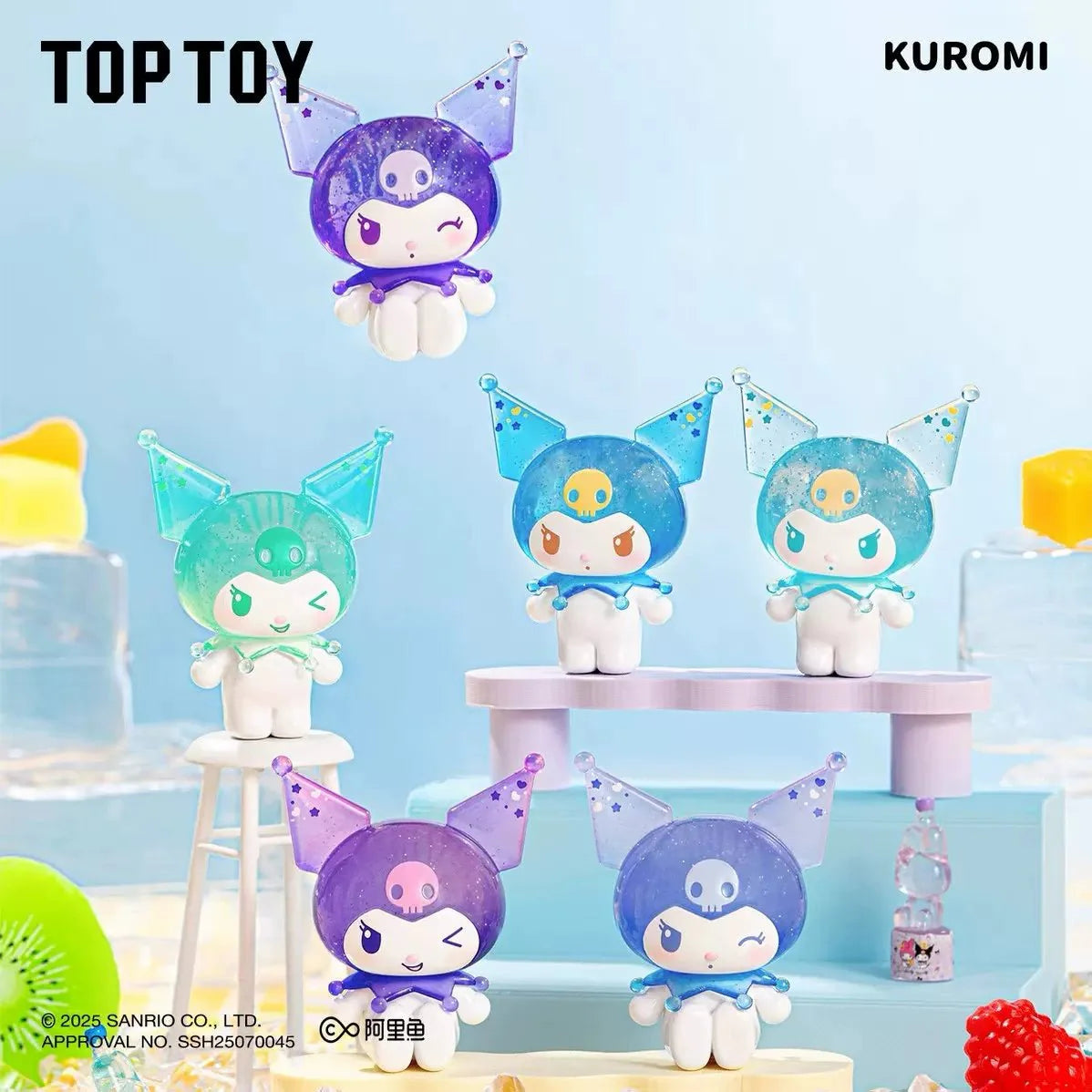 MY MELODY & KUROMI Ramune-Style Mini Figures Surprise Blind Bag by Top Toy