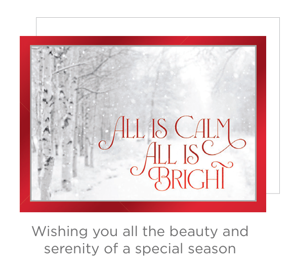 Holiday Religious Favorites – All Is Calm Birch Forest