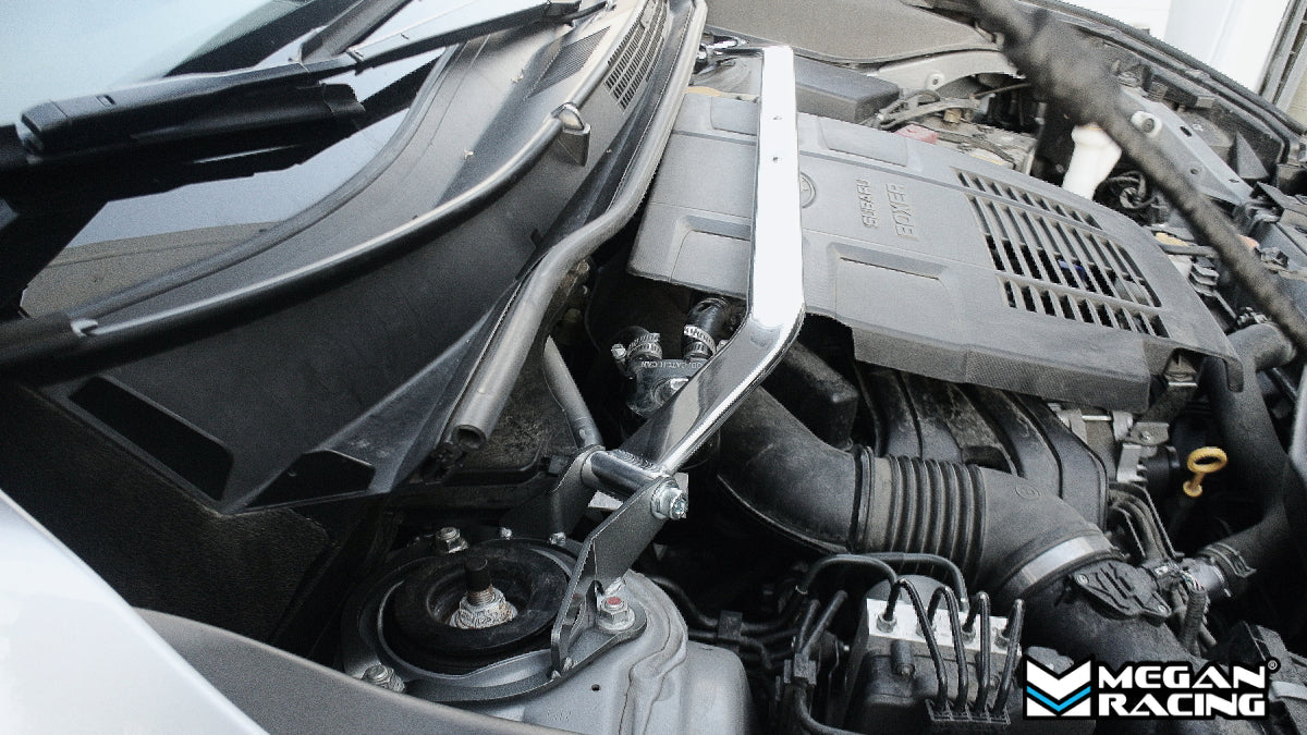 Megan Racing Race‑Spec Strut Bar Brace - 2019+ Subaru Forester MR‑SB‑SF19FU‑1P