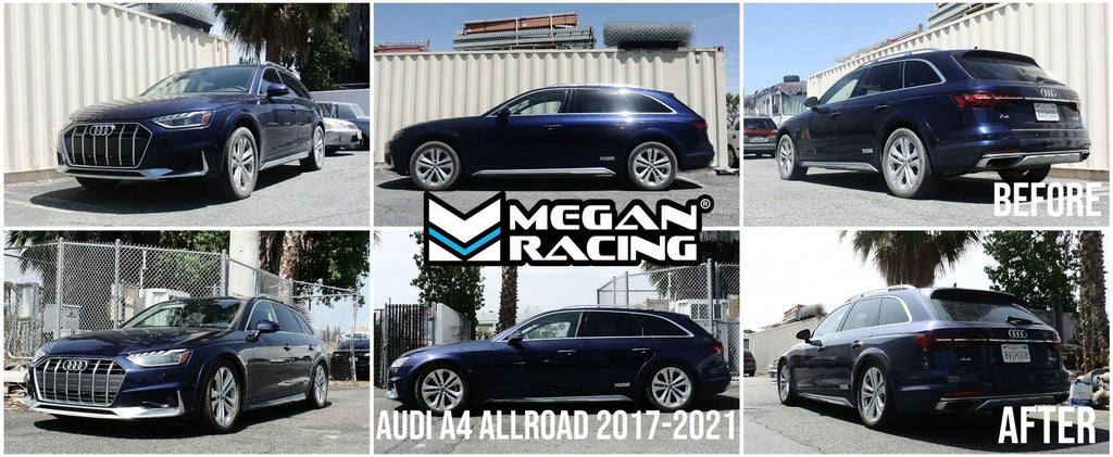 Megan Racing Coilover for 2017-2021 Audi A4/A5 Allroad Full Length Adjustable 48mm Front Strut - MR-CDK-AA517-48-EU