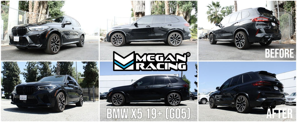 Megan Racing Euro Series Coilover Self-Leveling for BMW X5M 2019+ / X6M 2019+ - 30-click Damping, 12kgf/mm Spring Rate MR-CDK-BG05X-EU