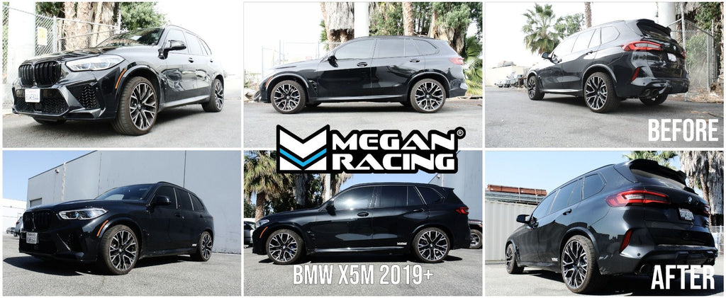 Megan Racing Lowering Springs (Front & Rear) for BMW X5M F95 2019+ AWD Front Drop 32mm Rear Drop 26mm - MR-LS-BF95