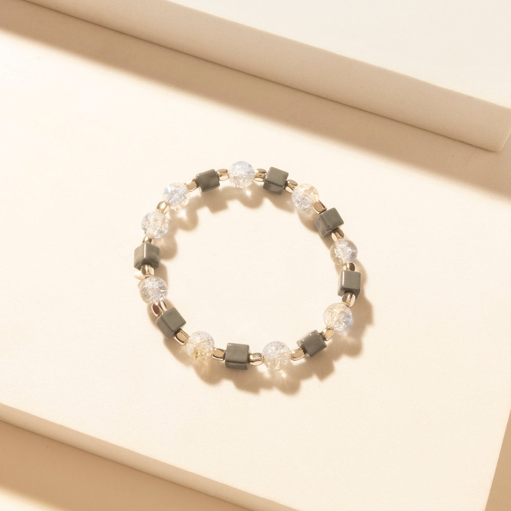 Myra Iron Moon Stack Bracelet in Blue Forge - PhishStones Products