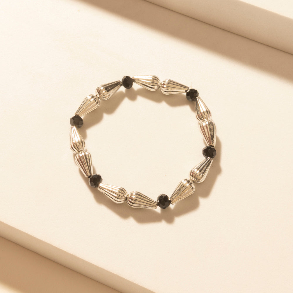 Myra Iron Moon Stack Bracelet in Blue Forge - PhishStones Products