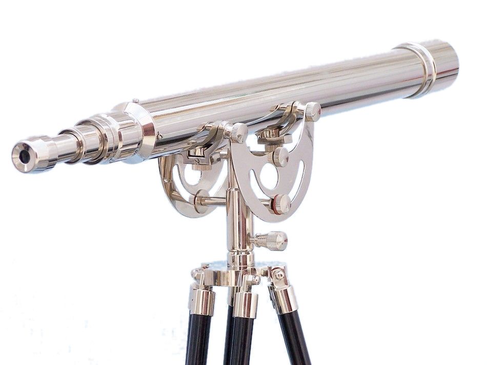 Floor Standing Chrome Anchormaster Telescope 65""