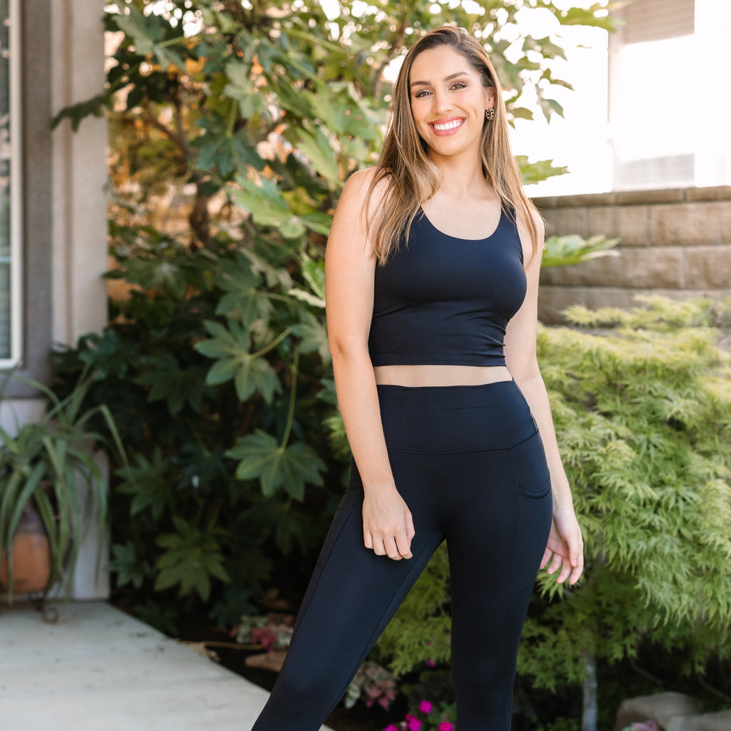 SoftLuxe Long Crop Top - Final Sale