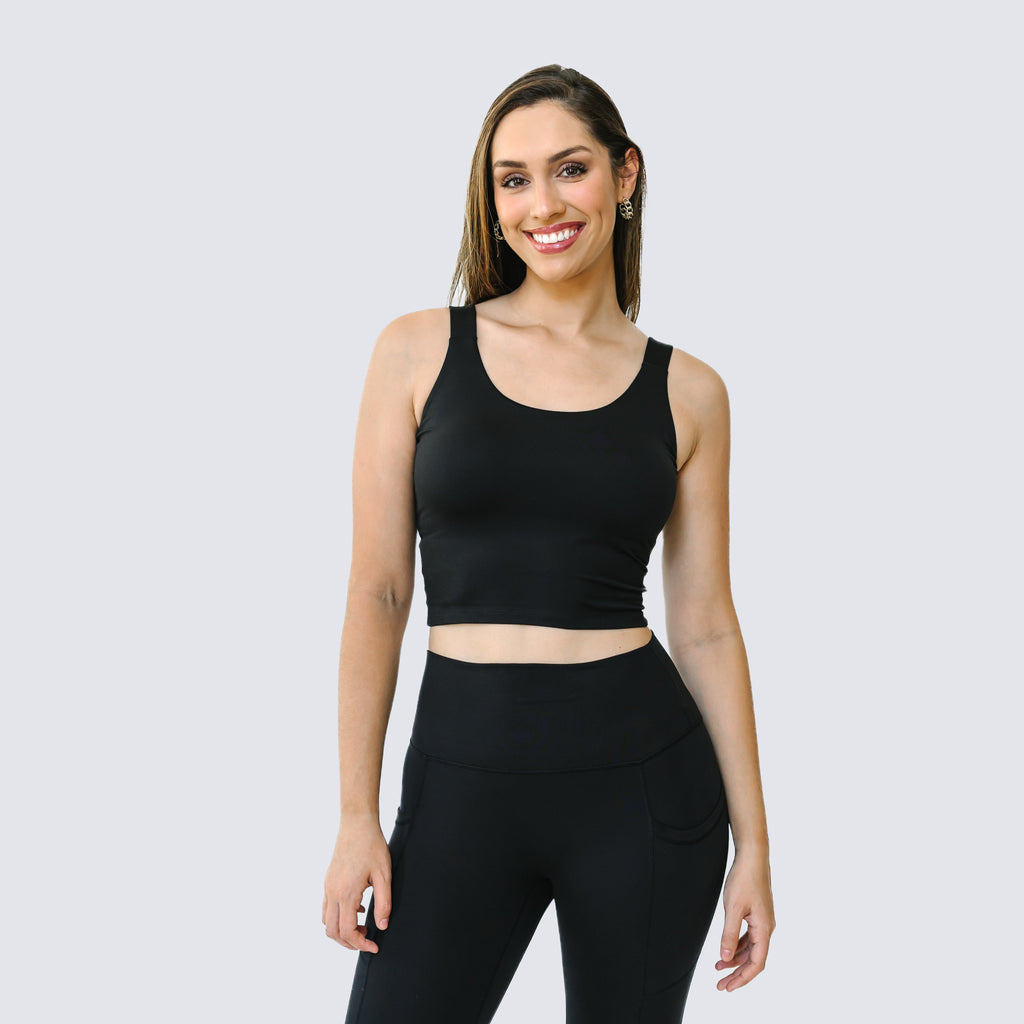 SoftLuxe Long Crop Top - Final Sale