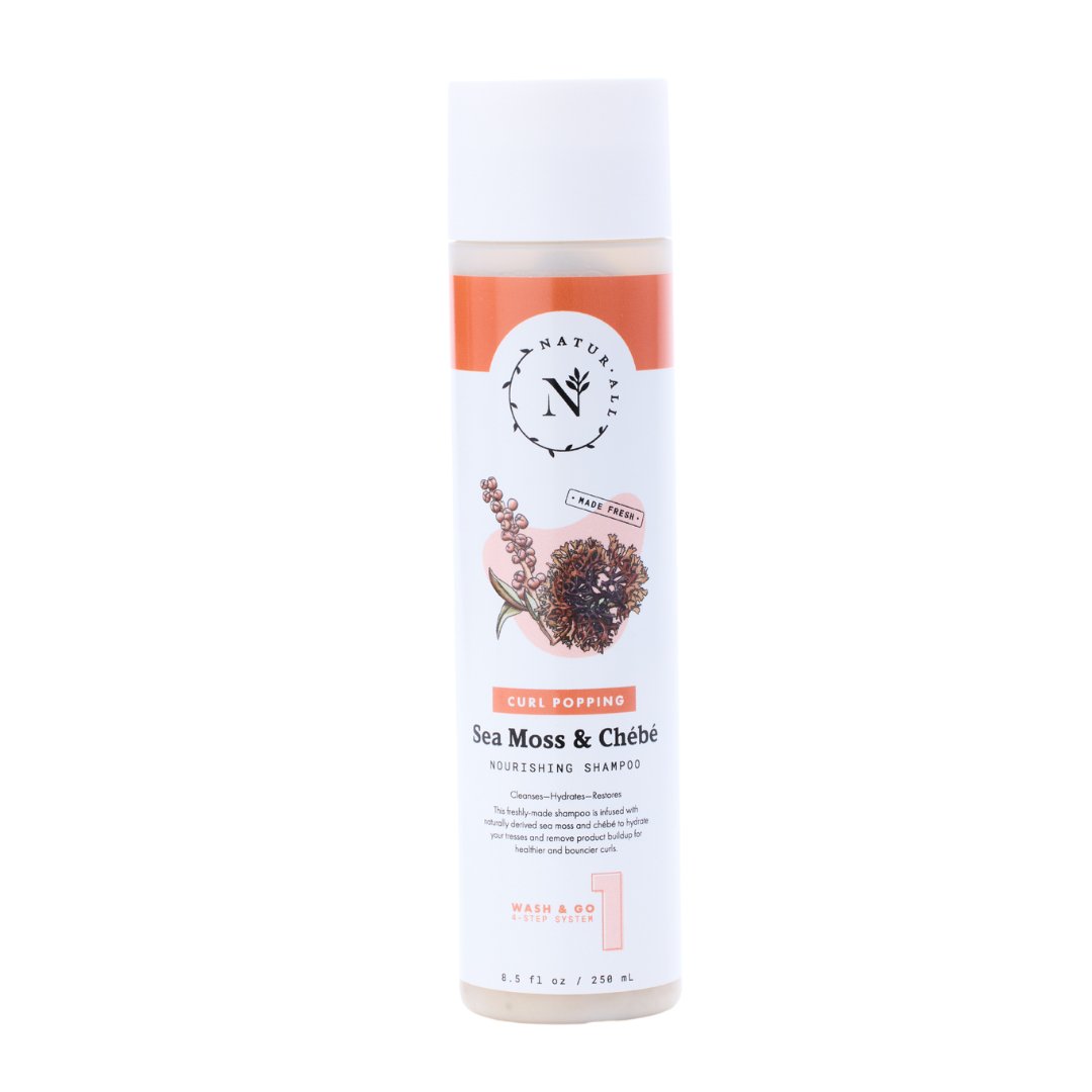 Wash & Go: Sea Moss and Chebe Shampoo