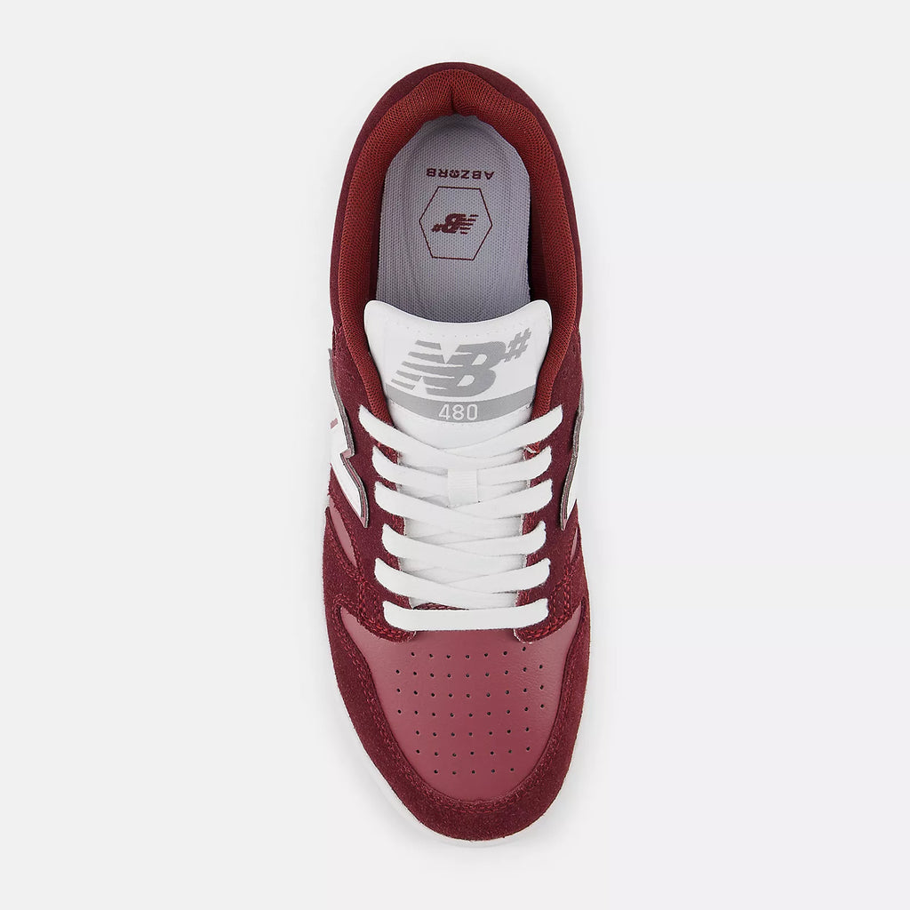 New Balance Shoes Numeric 480 - Monarch Burgundy/NB Burgundy