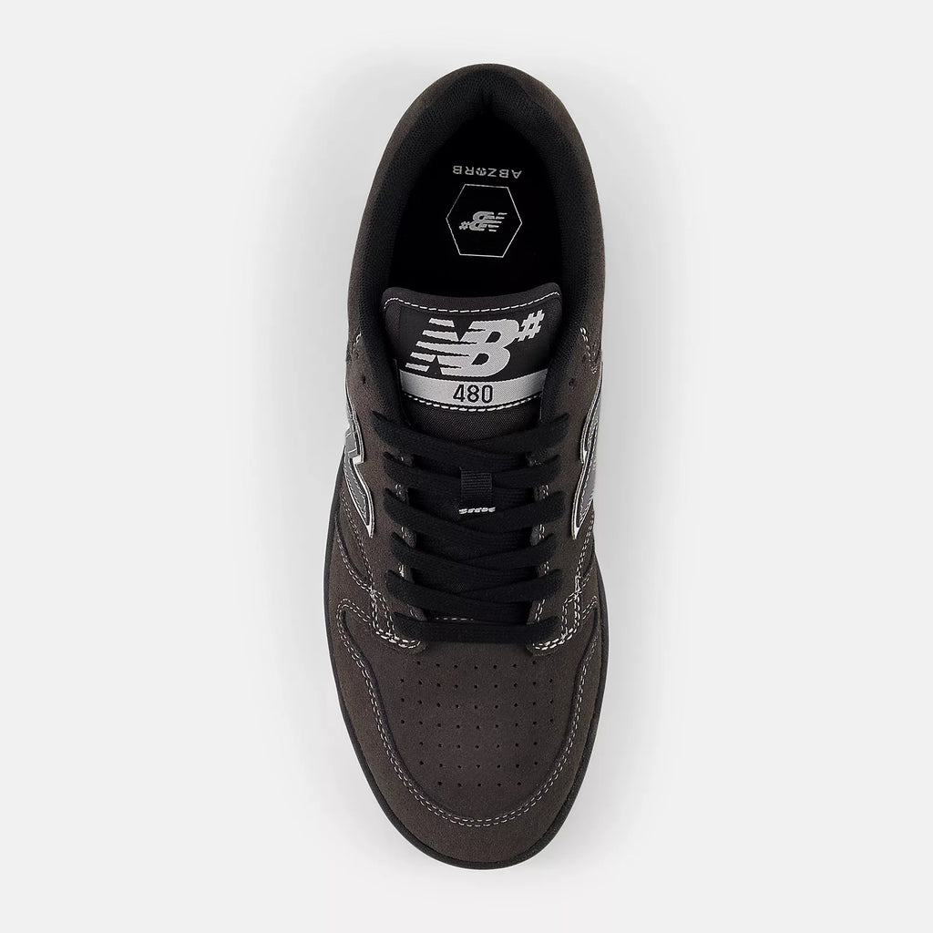 New Balance Shoes Numeric 480 - Black Cement/White