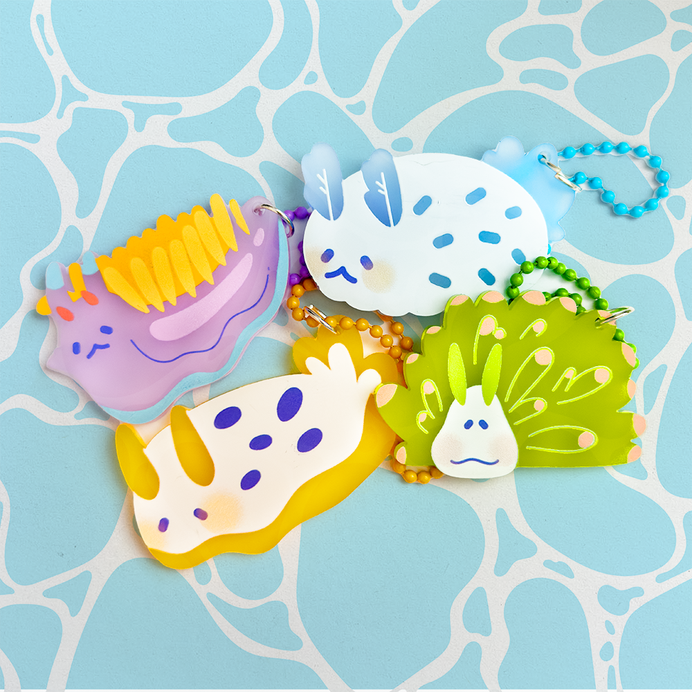 [LAST CHANCE] Nudibranch Frosted Charms