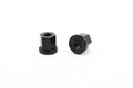 Mission BMX 3/8" Aluminum Axle Nuts - Black