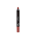 Golden Rose Matte Lipstick Crayon: Intense Color, Velvet Smooth, Moisturizing, and Long-Lasting - Paraben Free