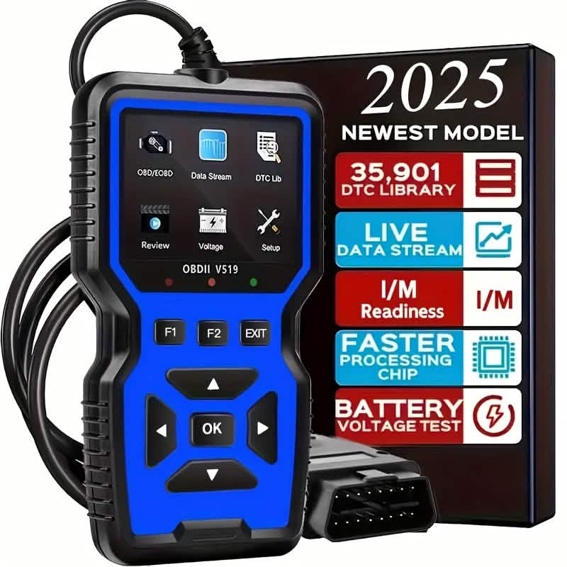 OBD2 Engine Diagnostic Tool – Universal Code Reader (Blue) - PhishStones Products