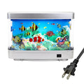 Ocean Aquarium Motion Lamp - Virtual Moving Tropical Fish Night Light - PhishStones Products