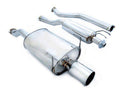 Megan Racing Catback Exhaust System Base Model for 2002-2006 Mini Cooper 4" Tip, 2.35" Piping MR-CBS-MC02NS