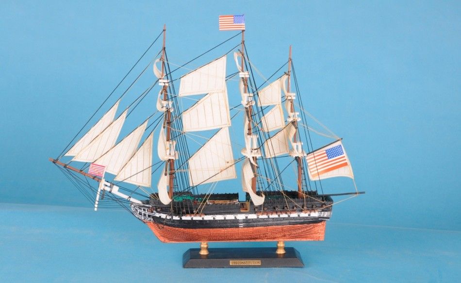 USS Constitution Limited Tall Model Ship 15""