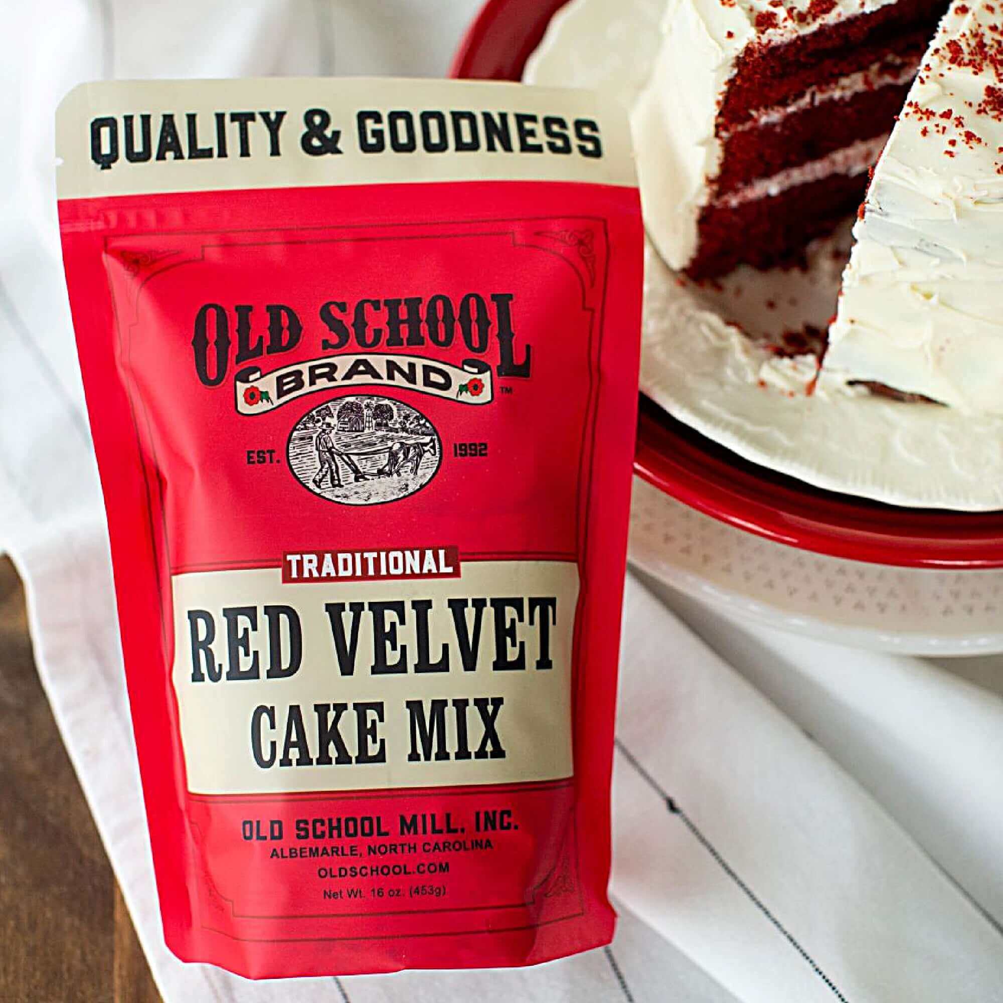 Old School Brand Red Velvet Cake Mix