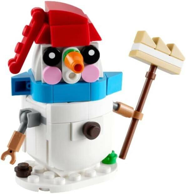 LEGO Creator Snowman Polybag 30645 78 Pieces Holiday Seasonal Toy