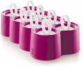KOJI Silicone Ring Pops Ice Pop Molds 8 Count BPA & PHTHALATE Free