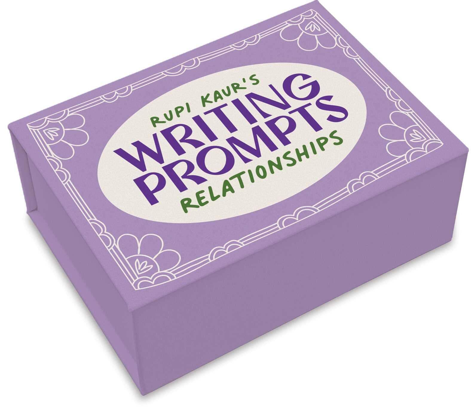 Rupi Kaur Writing Prompts Relationships 70 Cards Reflection Journaling