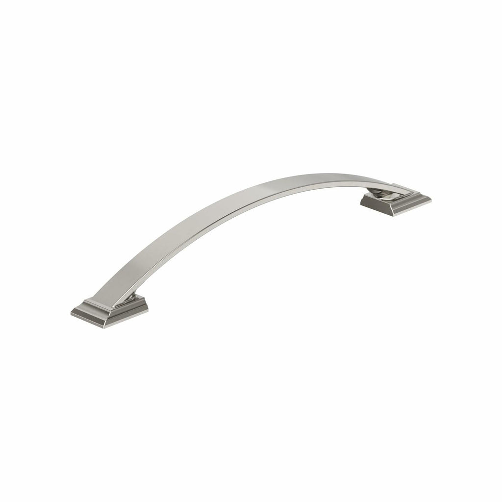 Amerock Candler Satin Nickel Cabinet Pull 7-9/16in Center-to-Center BP29350G10