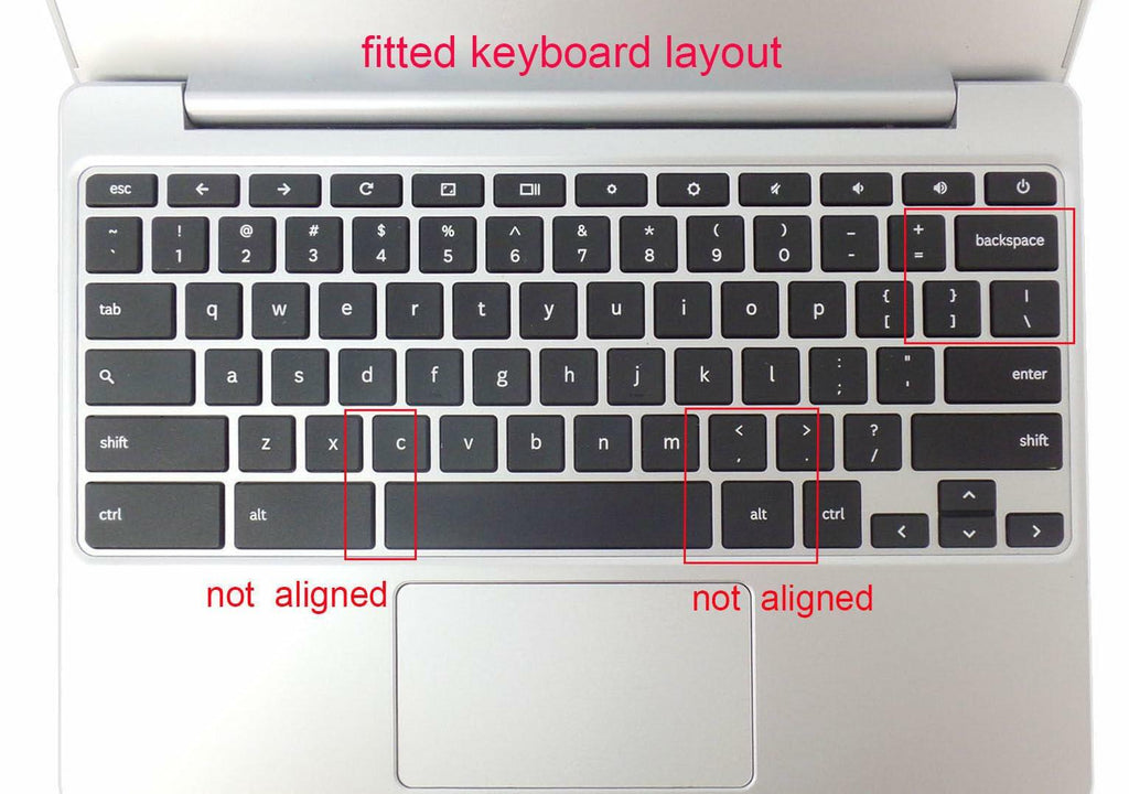 YYubao Keyboard Skin for Samsung Chromebook XE500C13 11.6" Silicone Purple