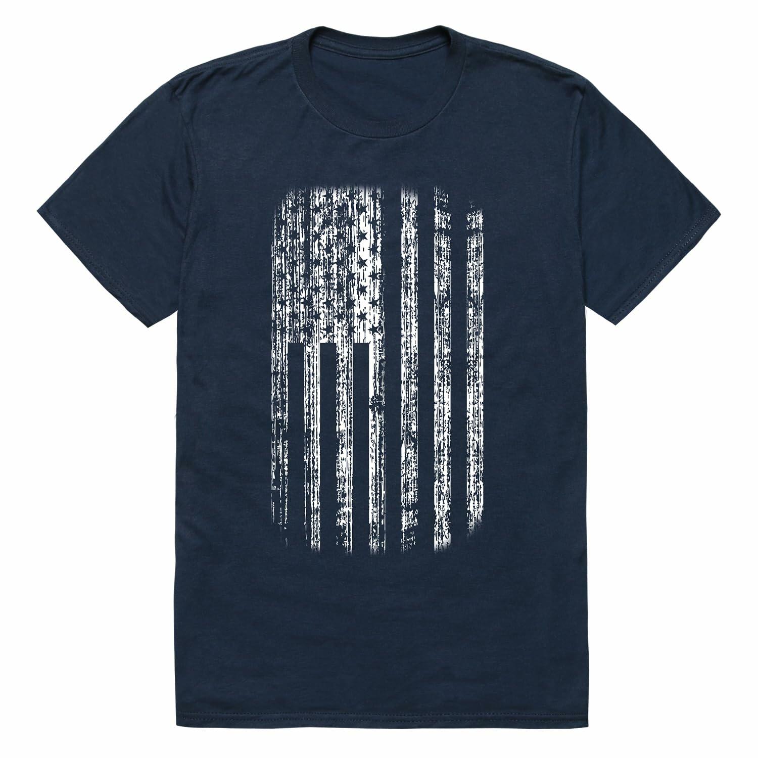 Rapiddominance Crew Neck t-Shirts, Navy