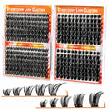 Starryzoom Lash Clusters Book Wispy Flull Volume Spiky Doe-Eye Manga Cluster