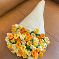 Harfirbe Lily of The Valley Bouquet Blanket Acrylic 39in Home Decor Gift