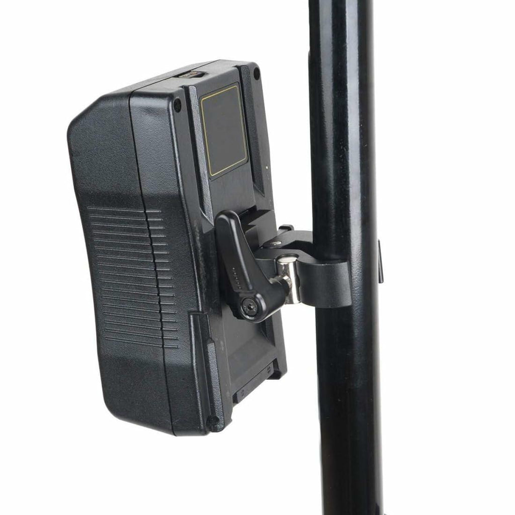 Voltrable Quick Release V-Mount Battery Clamp V-Lock Adapter For Light Stand