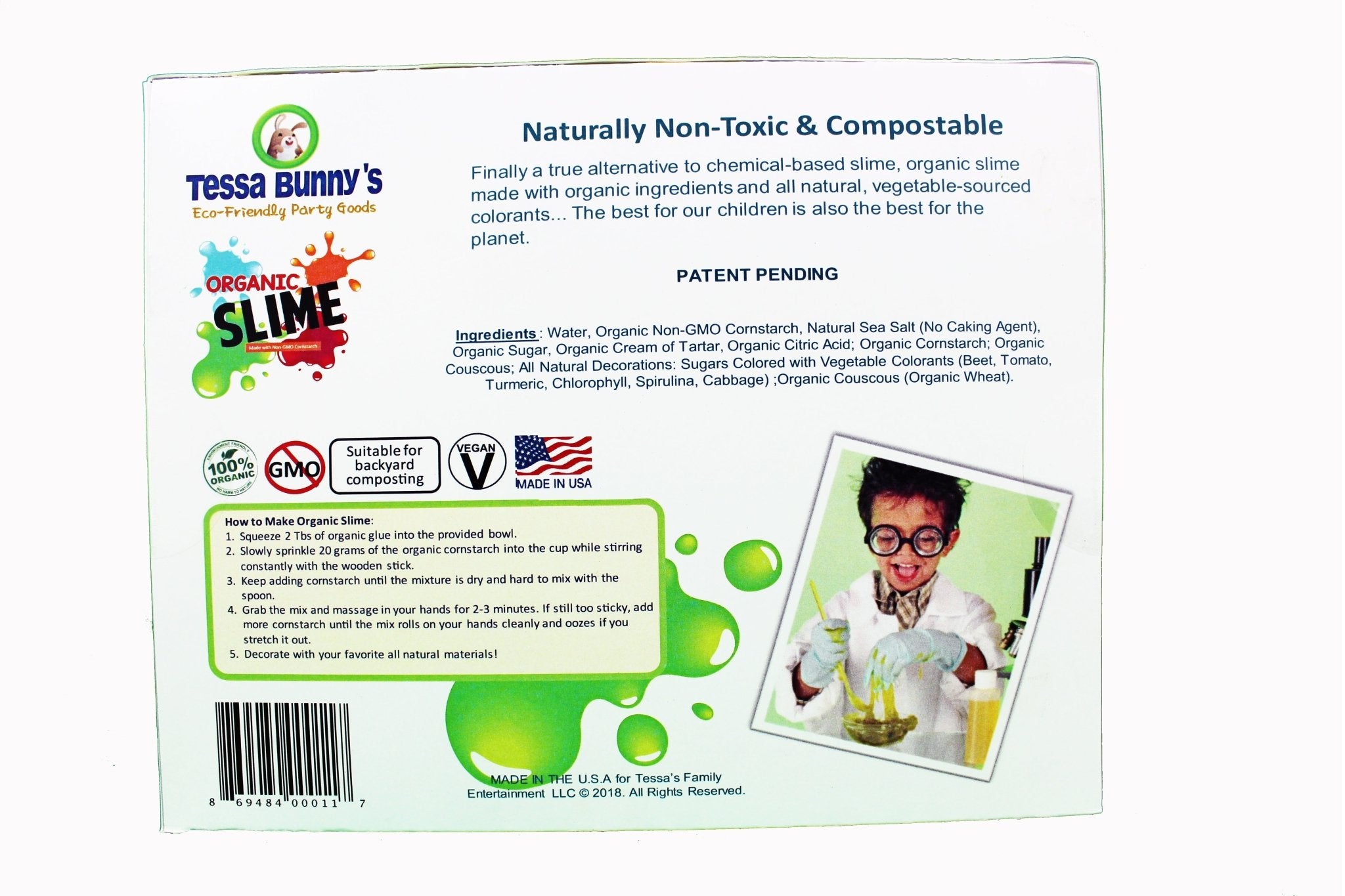 Organic Slime "Starter" Kit - PhishStones Products