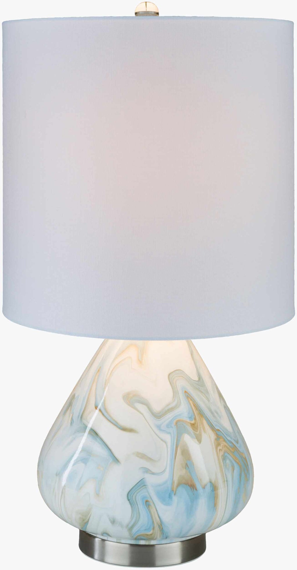 Farnborough Marble Ceramic Table Lamp