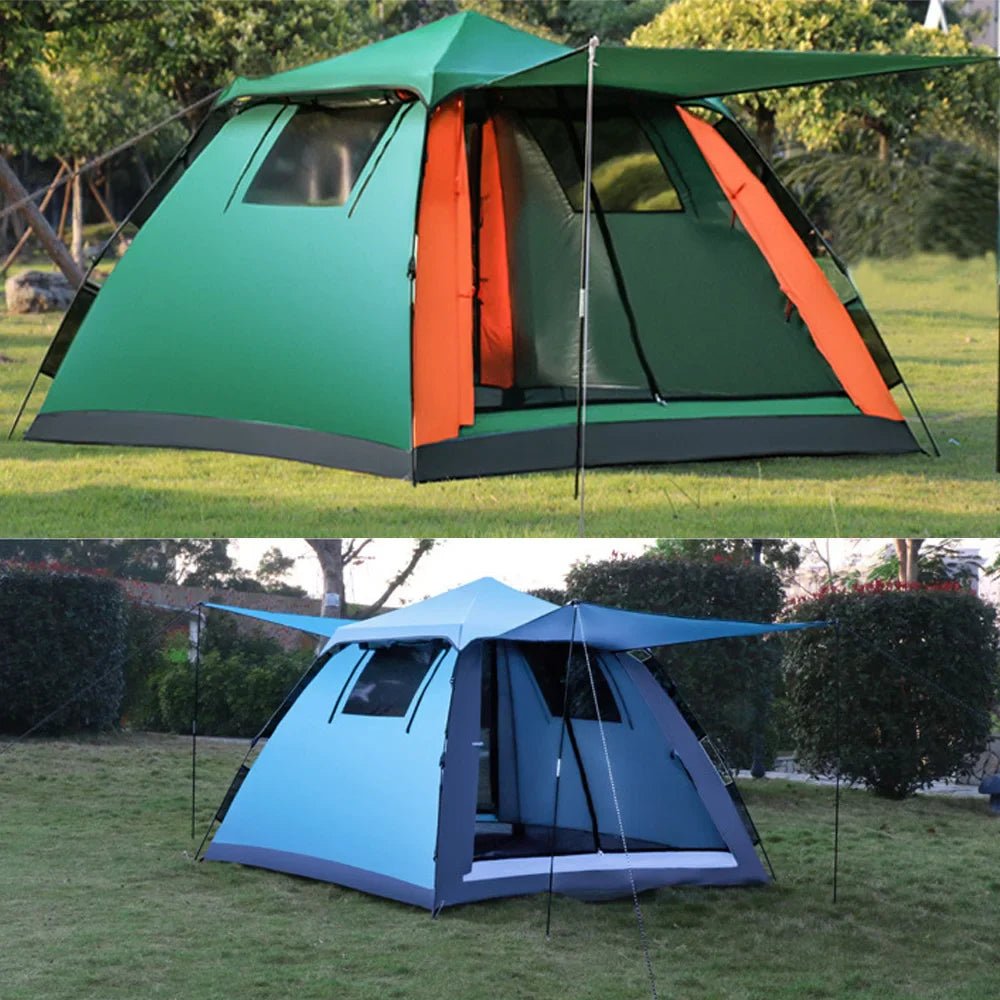 Outdoor Automatic Quick Open Tent Waterproof Camping Tent 3 - 4 Person Instant Setup Tent - PhishStones Products