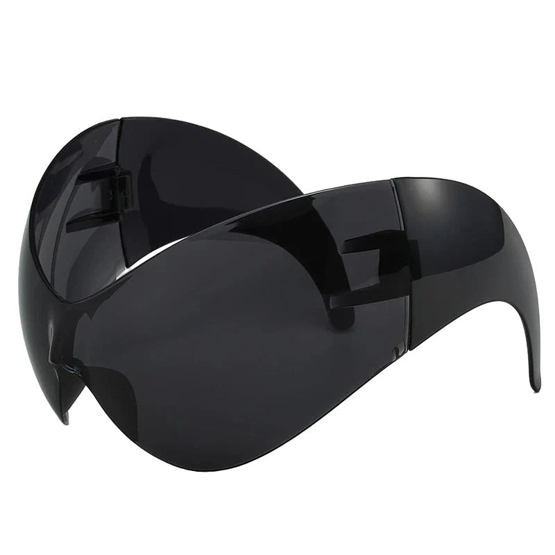Oversized Sport Sunglasses – UV protection Windproof Steampunk - PhishStones Products