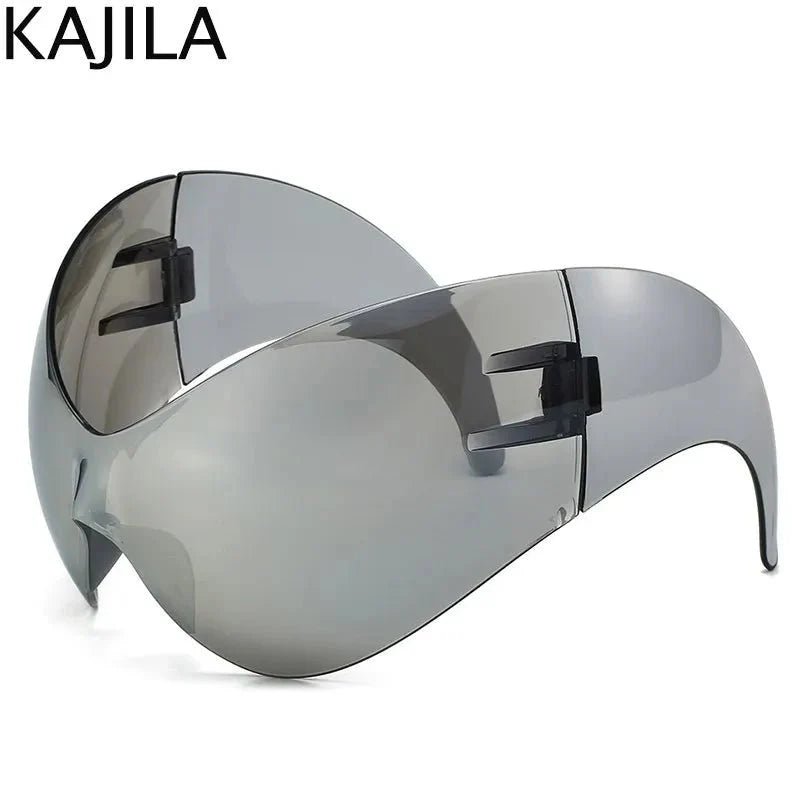 Oversized Sport Sunglasses – UV protection Windproof Steampunk - PhishStones Products