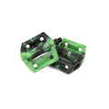 Mission BMX Impulse PC Pedals - Black/Kelly Green