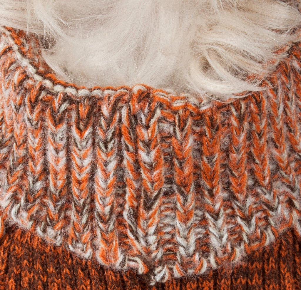 Pet Life ® 'Royal Bark' Heavy Cable Knitted Designer Fashion Dog Sweater