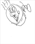 Phil Lord Signed 8.5x11 Sketch - Video Proof