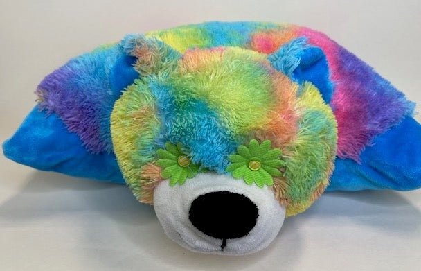 Pillow Pals Squeaky Stuffed Dog Toys: M, L & XL