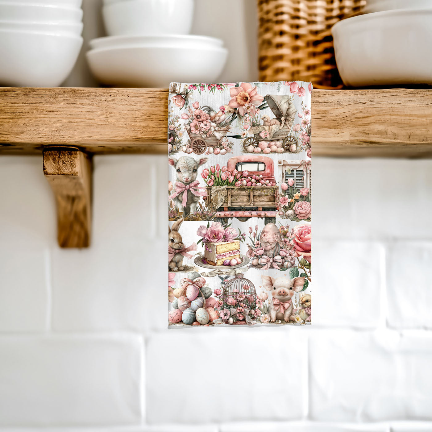 Rose Royal Easter Towel
