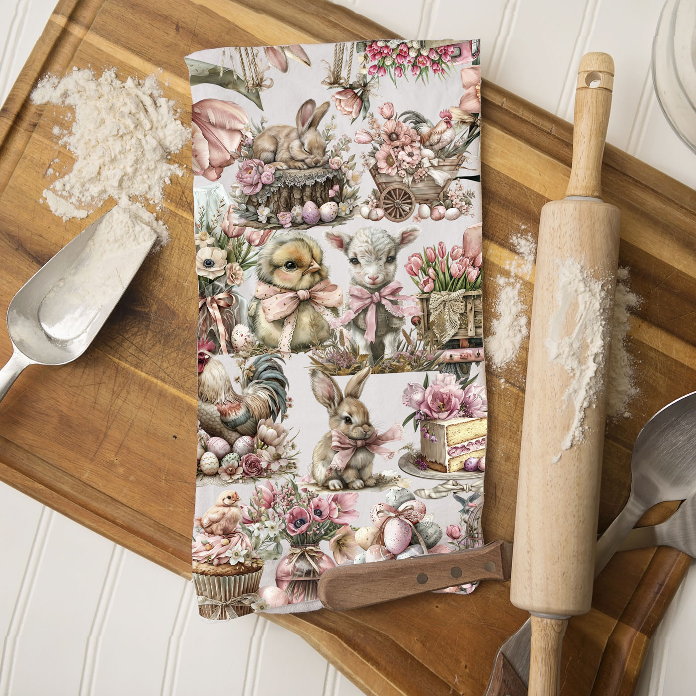 Rose Royal Easter Towel