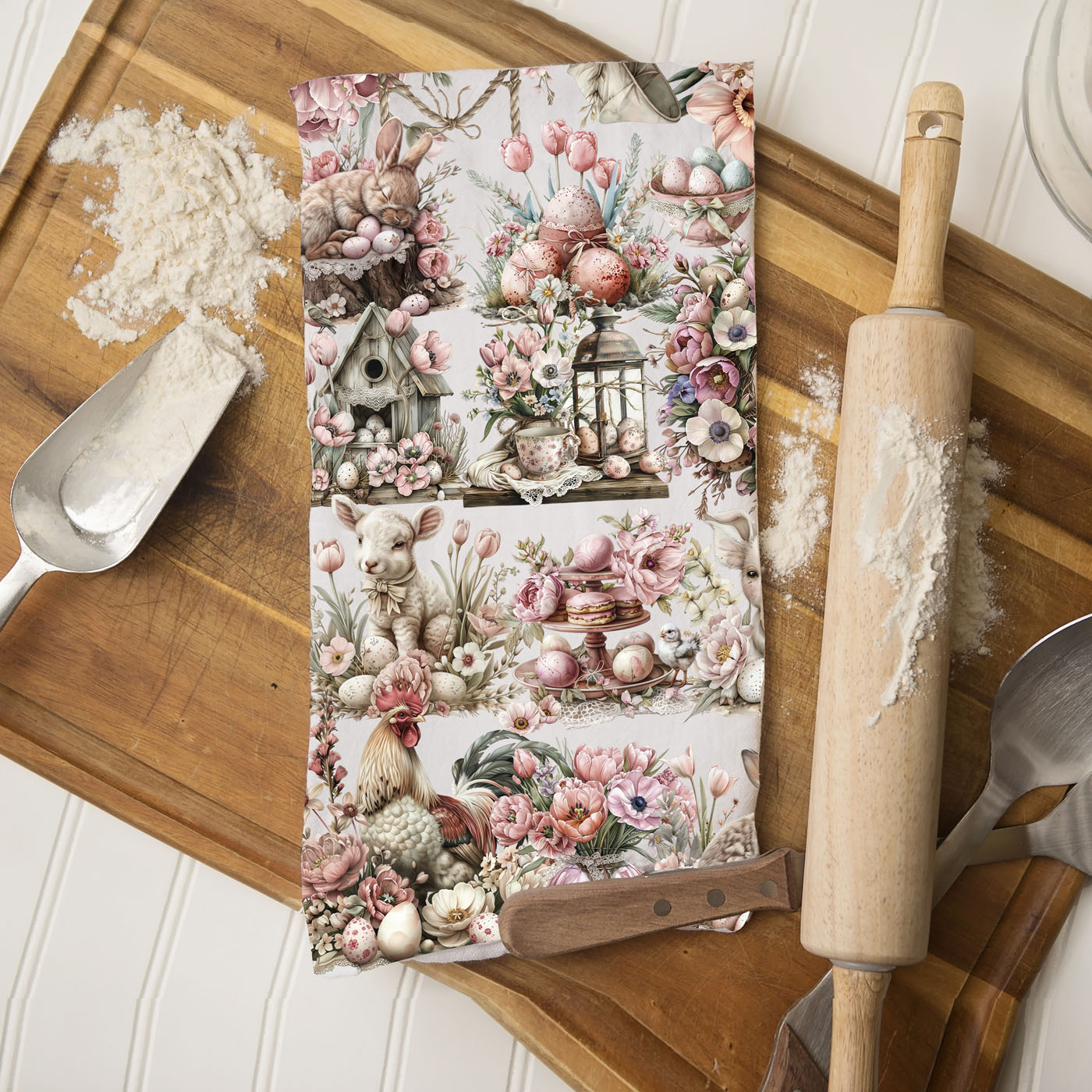 Rose Royal Easter Towel