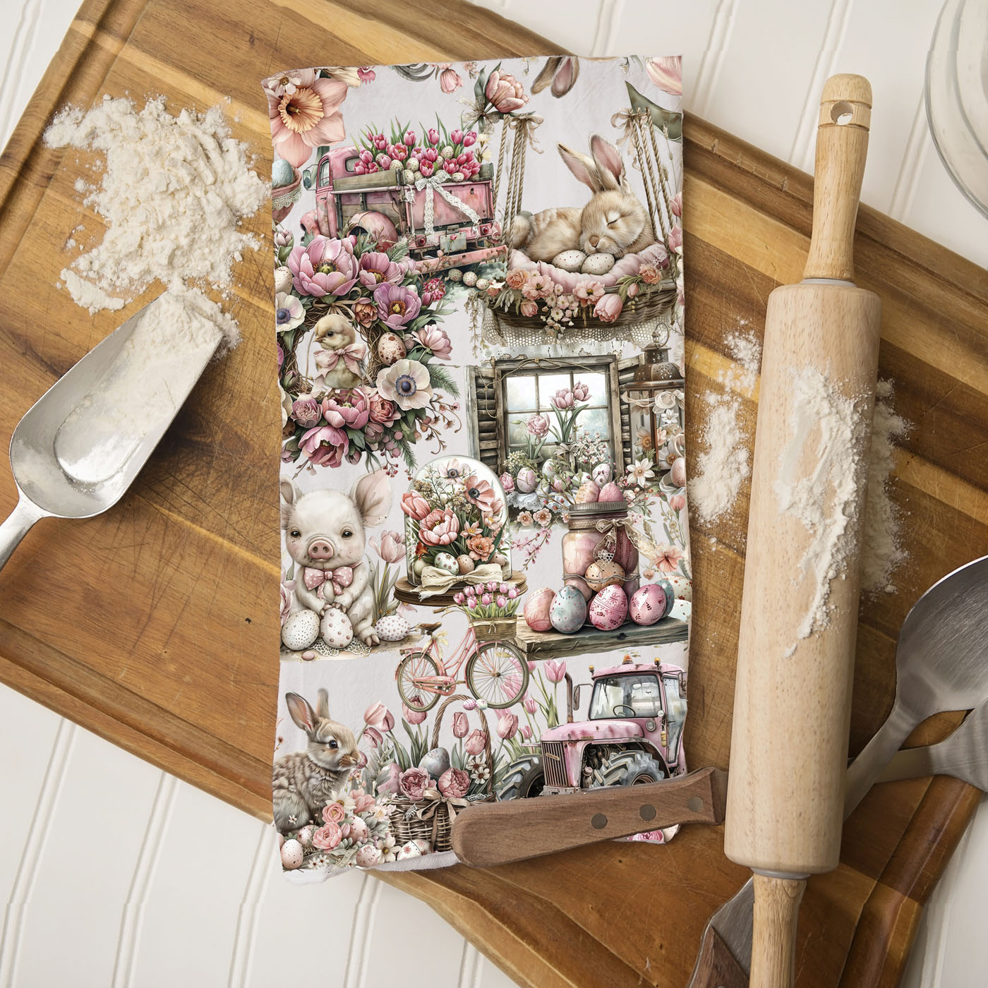 Rose Royal Easter Towel