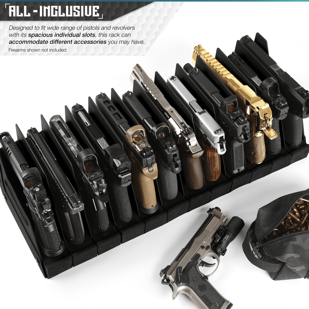 Pistol Rack (4 Sizes) - PhishStones Products