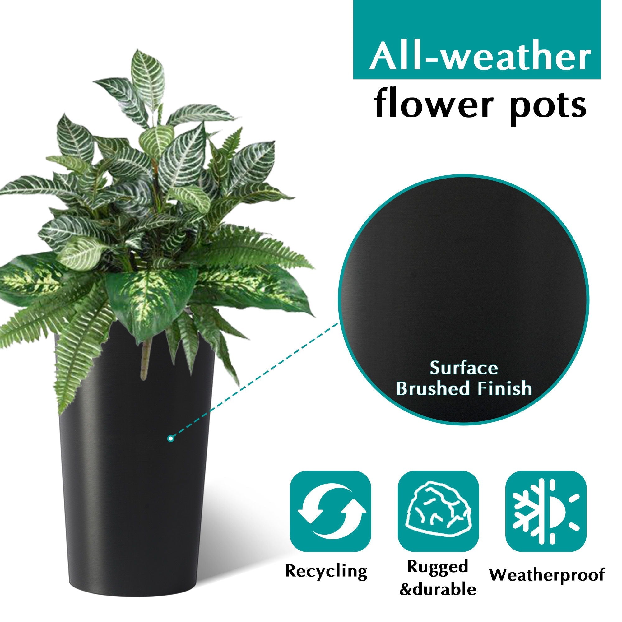 Planter For Outdoor - PhishStones Products