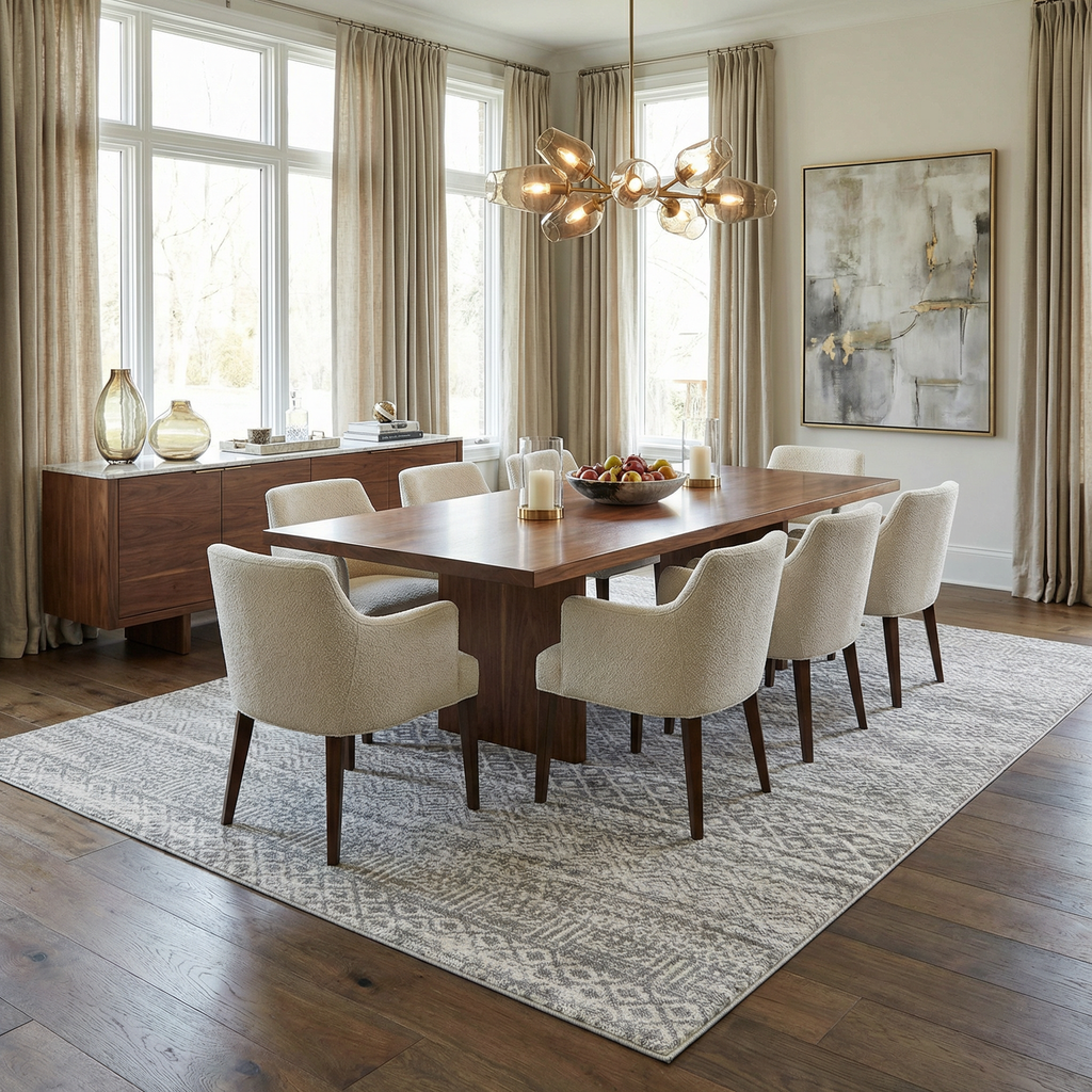 Gravelbourg Washable Boho Rug