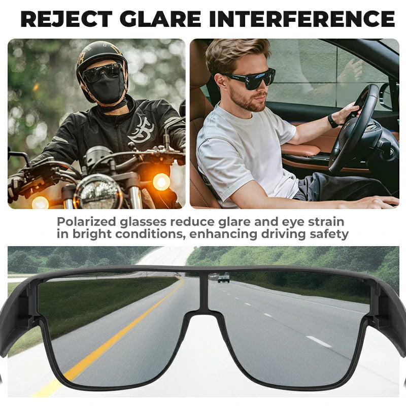 Polarized Glasses Fit Over UV400 Sunglasses for Men Women