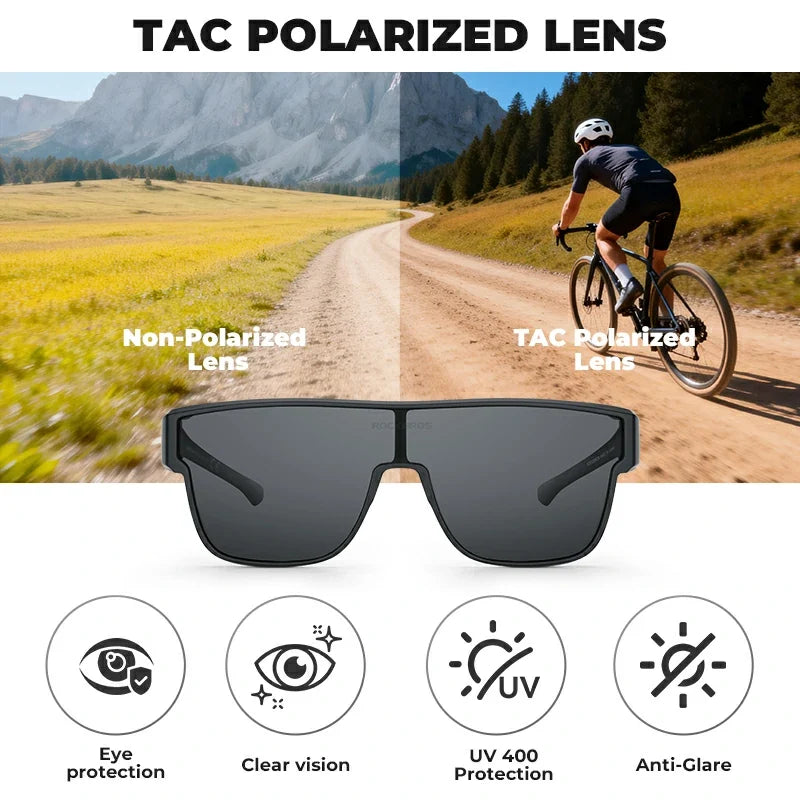 Polarized Glasses Fit Over UV400 Sunglasses for Men Women